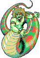 Attack sprite of Naga Raja