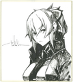 Artwork of Miyako Hotsuin to celebrate the game's release by Suzuhito Yasuda