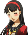 Yukiko's blush summer uniform portrait