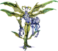 Art of Lucifer's second form in Shin Megami Tensei IV