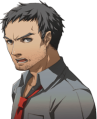 Dojima's angry work portrait