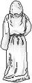 Unused back sprite from the PC-98 version of Giten Megami Tensei: Tokyo Revelation