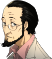 Sojiro Sakura (Casual) Surprised Portrait from Persona 5