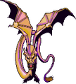Unused hurt sprite from the Windows version of Giten Megami Tensei: Tokyo Revelation