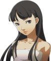 Yukiko's neutral towel portrait