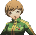 Chie's in-game portrait in Persona 4.
