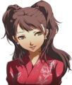 Rise's smiling yukata portrait