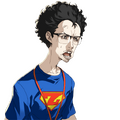 Suspicious Man's alternate angry portrait