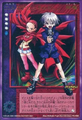 Promo card FS-006 "Two Devil Children" featuring Setsuna and Mirai from the Shin Megami Tensei Devil Children Card Game