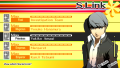 Social Link menu in Persona 4 Golden