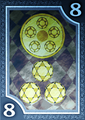 8 of Coins from Persona 4 Golden