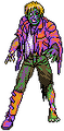 Hurt sprite from the PC-98 version of Giten Megami Tensei: Tokyo Revelation