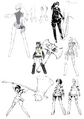 Early concepts by Soejima
