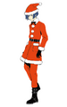 Santa Costume Concept Artwork for Persona 3: Dancing in Moonlight