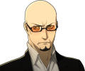 Masayoshi Shido Drunk Portrait