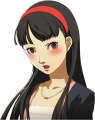 Yukiko's shocked blush summer clothes portrait