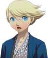 Teddie's shocked yukata portrait
