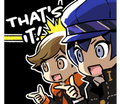 LINE Sticker EN Ken and Naoto
