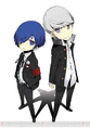 P3 Hero and P4 Hero illustration by Akaume