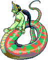 Side sprite of Naga Raja