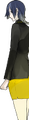 Graphic of Makoto Sako in the Alcor route's ending.