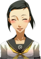 Yumi's smiling blush summer uniform portrait