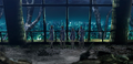 Frame from Sky Tower cutscene