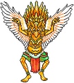Attack sprite of Garuda