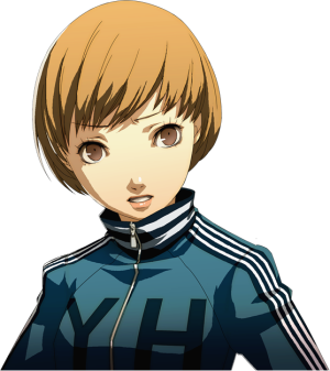 P4G Chie Satonaka Jersey Angry Portrait Graphic.png