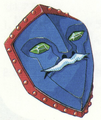 Artwork of an unidentified shield