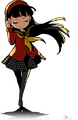 Yukiko Amagi All-Out Attack End Graphic