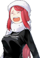Crying portrait graphic from Devil Survivor 2