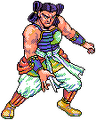 Hurt sprite of Tajikarao