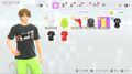 In-game t-shirt