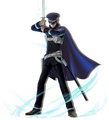 Graphic of Raidou used on the "Summoner Skills" menu