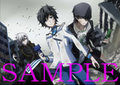 Yamato on the promotional sleeve illustration from purchasing Devil Survivor 2 The Animation Complete Volume Set at TSUTAYA online