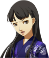 Yukiko's angry yukata portrait