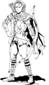 Artwork from Giten Megami Tensei: Tokyo Revelation's artbook