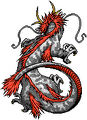 Back sprite of Baek Yong