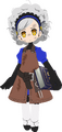 Lavenza's fusion accident model from Persona 5 Tactica