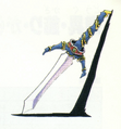 Artwork of an unidentified sword