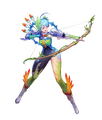 Eleonora: Shooting Starlet attacking artwork