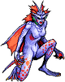 True form hurt sprite from the PC-98 version of Giten Megami Tensei: Tokyo Revelation