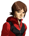 Sad smile portrait from the PlayStation Portable version of Persona 2: Eternal Punishment