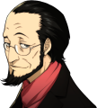 Sojiro Sakura (Midwinter Casual) Smiling Portrait from Persona 5 Royal