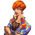 Dance Instructor's pensive portrait