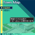 Town map menu screenshot