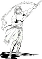 Artwork by Katsumi Aizaki for Giten Megami Tensei: Tokyo Revelation