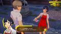 Aika shows the protagonist a photo her and Hanako found