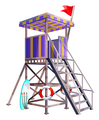 Graphic of the Lifeguard Stand